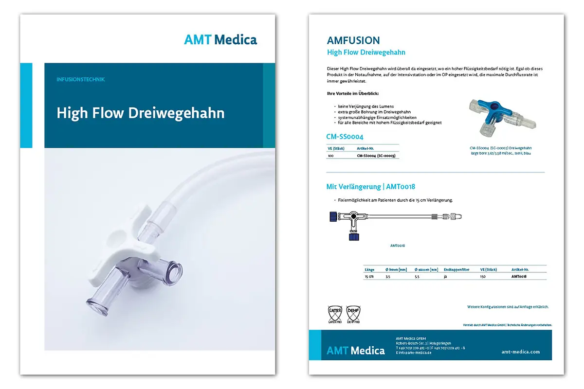 High Flow Dreiwegehahn